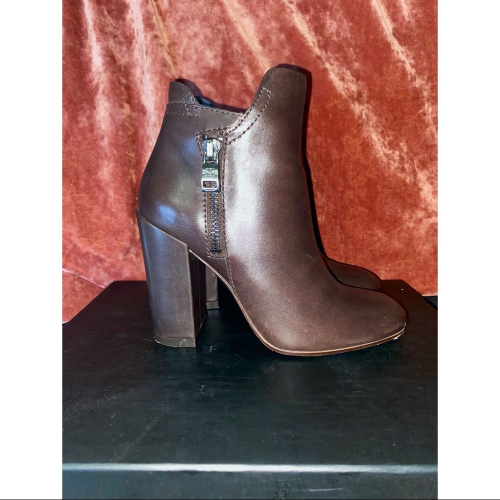 Andrew Marc-Tiffany Block Heel Bootie With Box - image 4